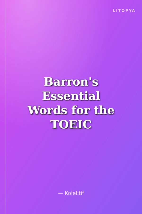 Barron's Essential Words for the TOEIC with MP3 CD 5th Edition