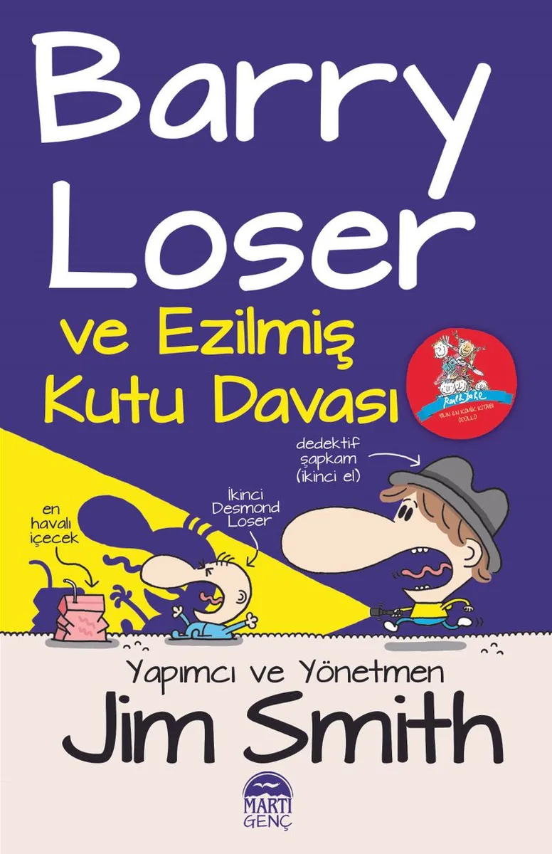 Barry Loser ve Ezilmiş Kutu Davası(Ciltli)