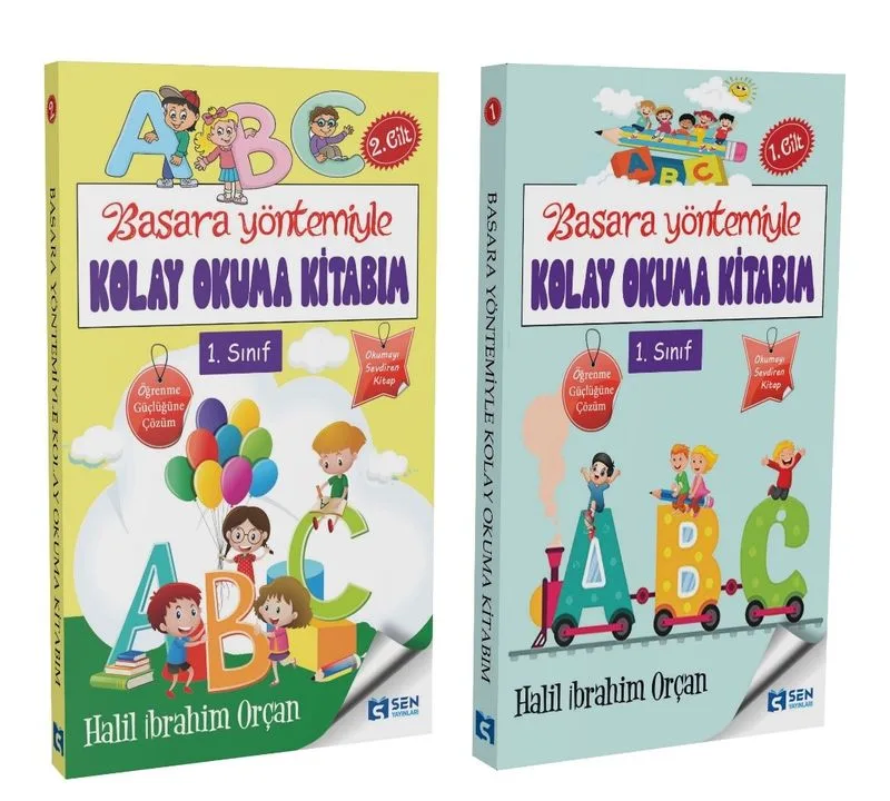 Basara Yöntemiyle Kolay Okuma Kitabım (1-2 Cilt Set)