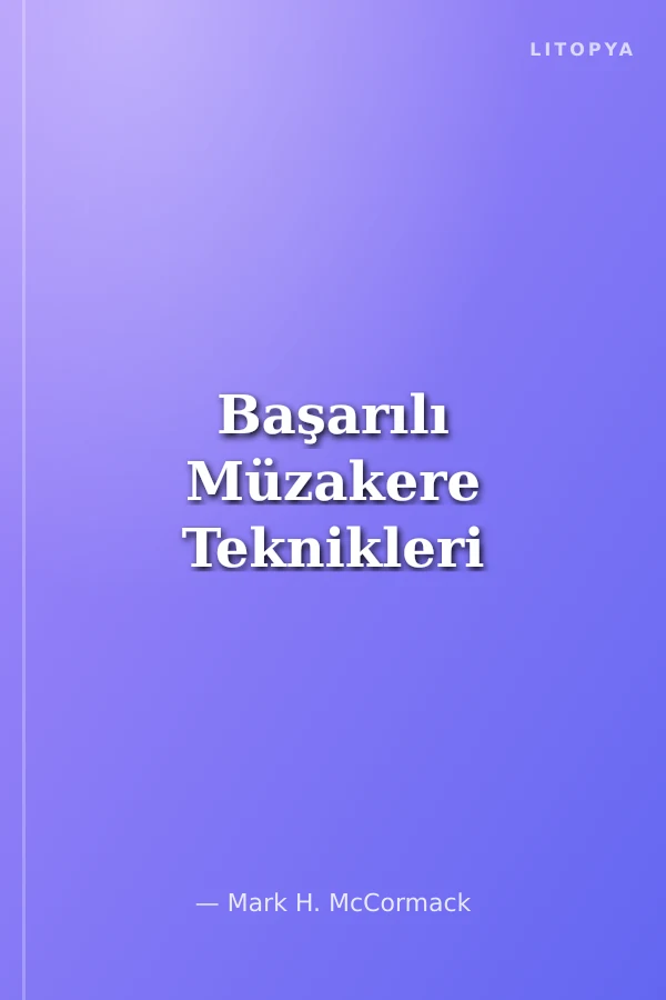 Başarılı Müzakere Teknikleri