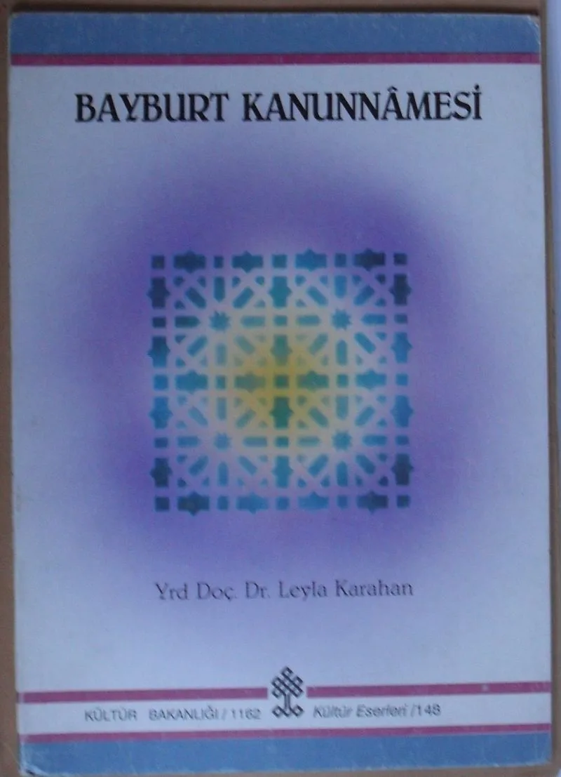 Bayburt Kanunnamesi/ 11-G-11