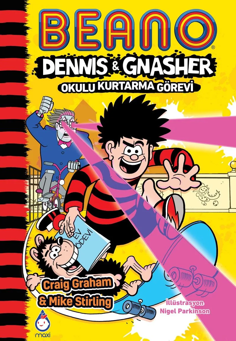 Beano Dennis Gnasher Okulu Kurtarma Görevi