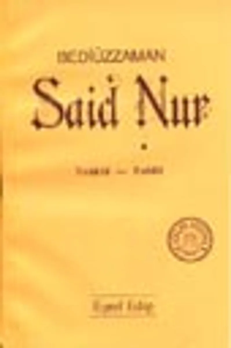 Bediüzzaman Said Nur / Tenkid - Tahlil (karton kapak)