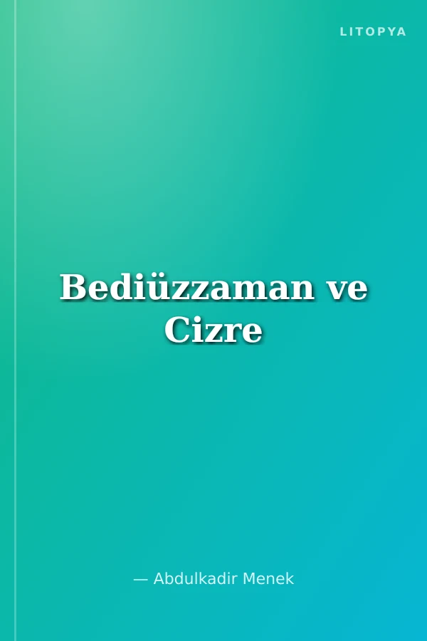 Bediüzzaman ve Cizre