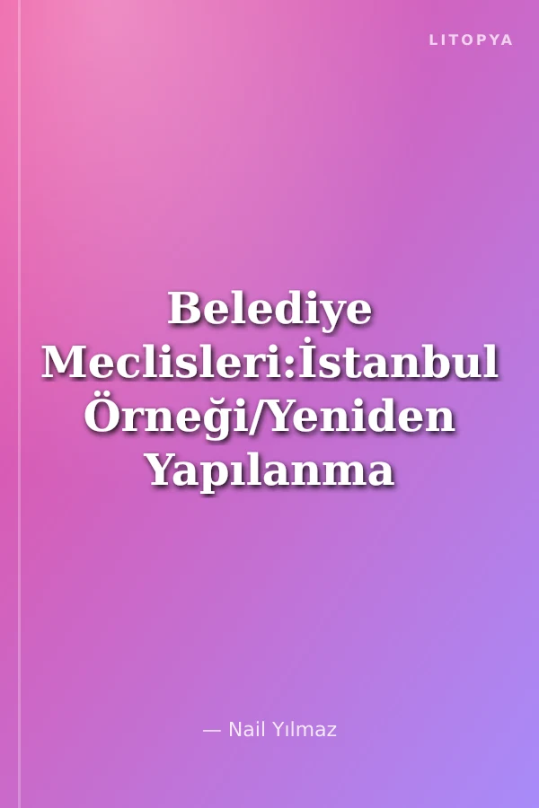 Belediye Meclisleri:İstanbul Örneği/Yeniden Yapılanma Sonrasında