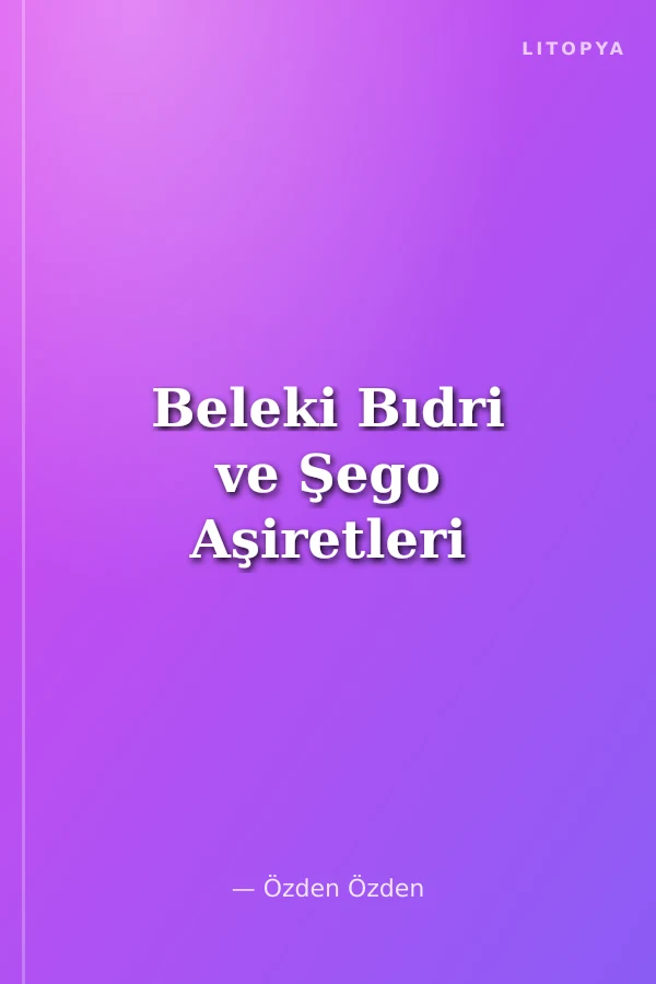 Beleki Bıdri ve Şego Aşiretleri