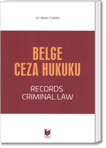 Belge Ceza Hukuku (Records Criminal Law)