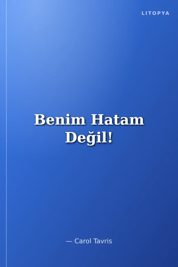 Benim Hatam Değil!