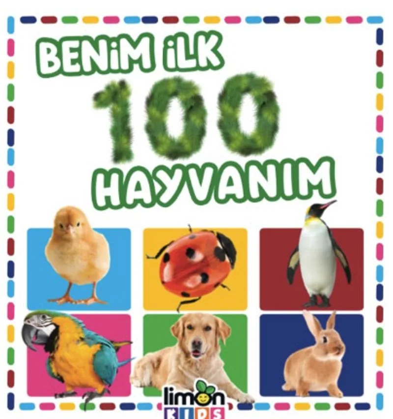 Benim İlk 100 Hayvanım (Küçük Boy)