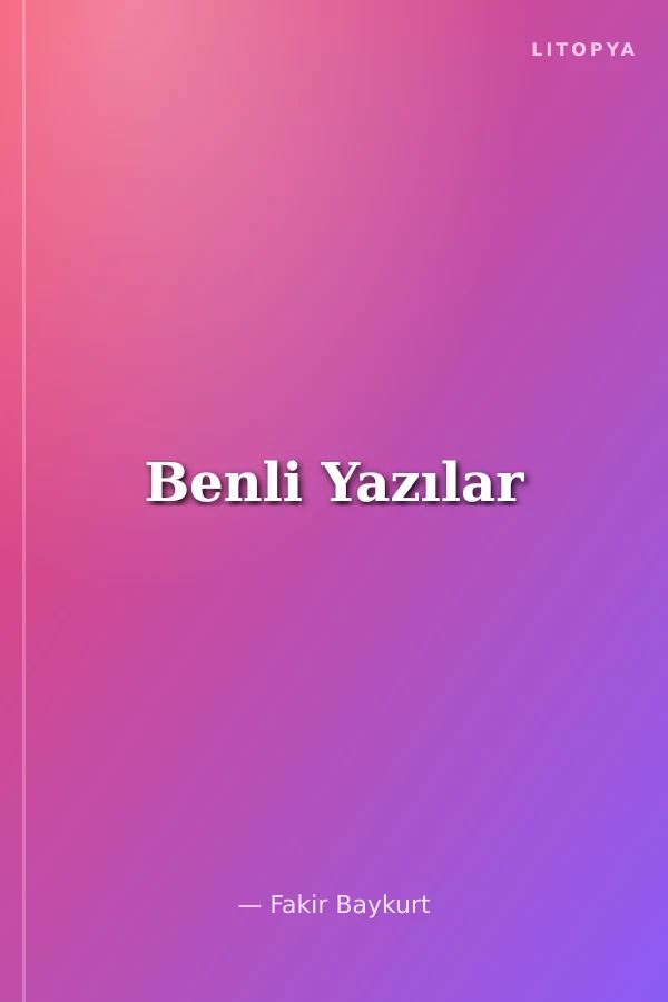 Benli Yazılar