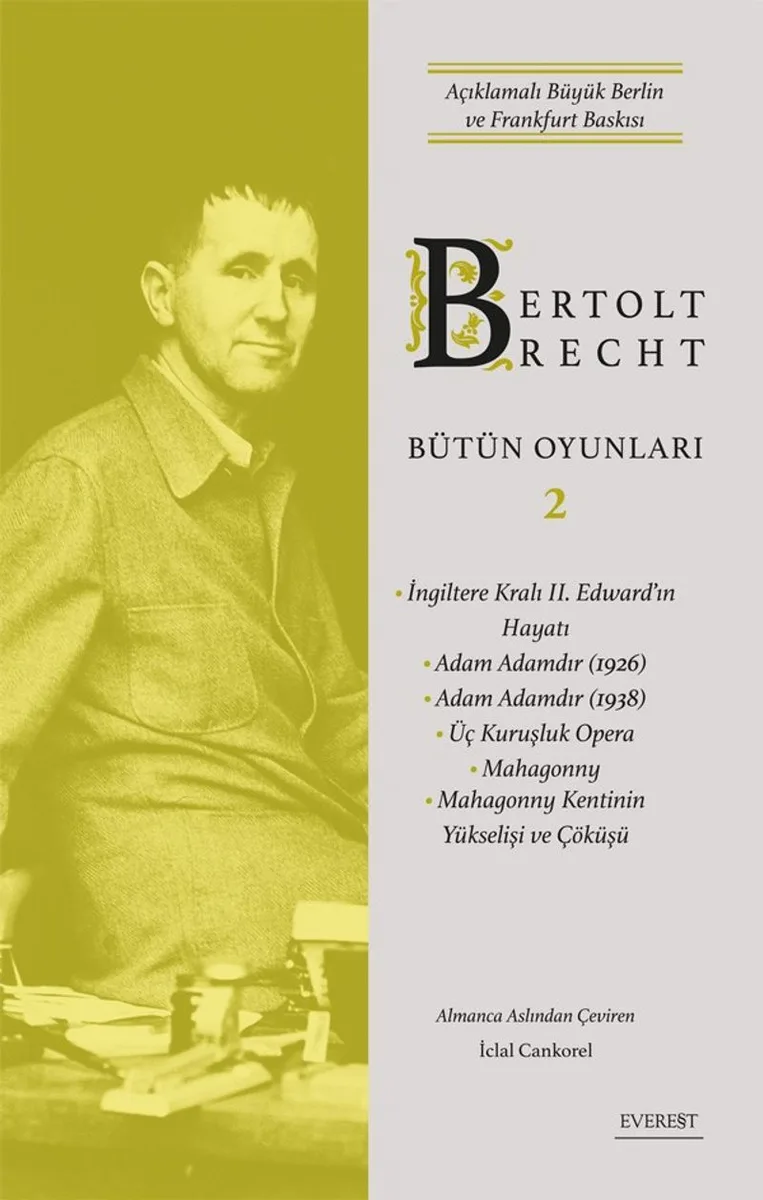 Bertolt Brecht Bütün Oyunları 2 (Karton Kapak)
