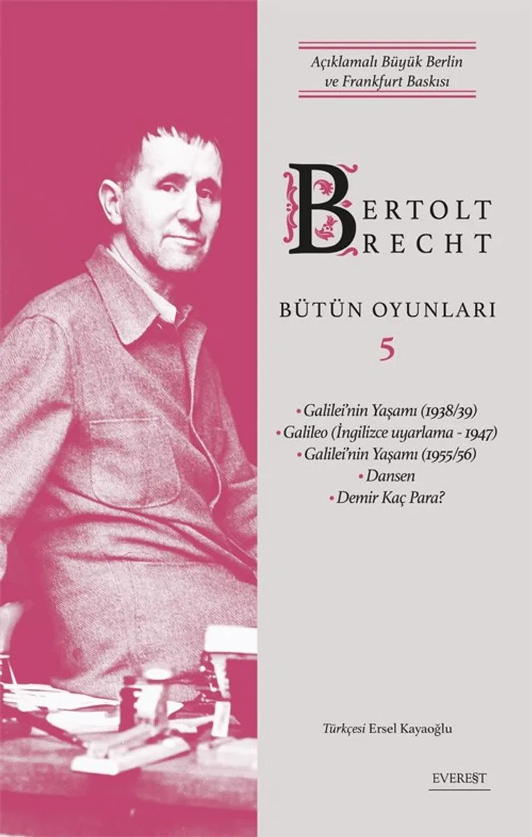 Bertolt Brecht Bütün Oyunları 5 (Ciltli) Açıklamalı Büyük Berlin ve Frankfurt Baskısı