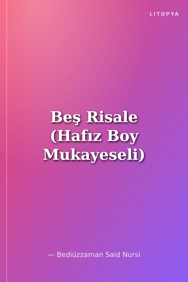 Beş Risale (Hafız Boy Mukayeseli)