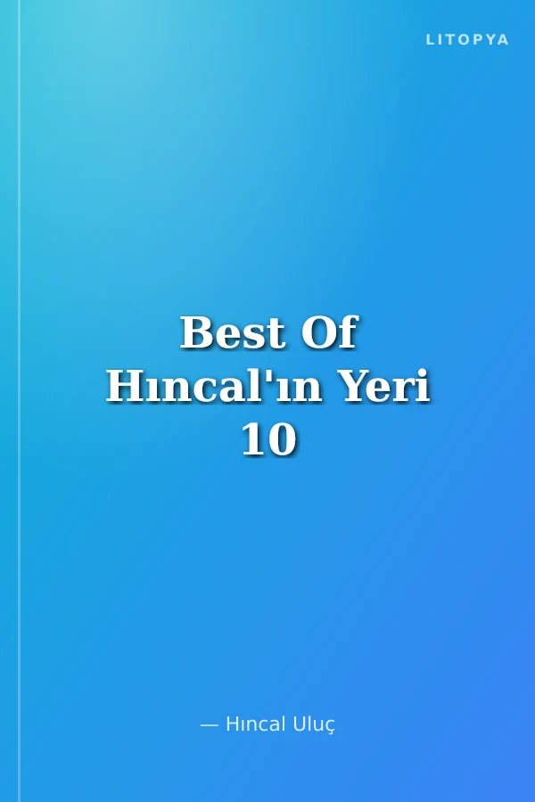 Best Of Hıncal'ın Yeri 10