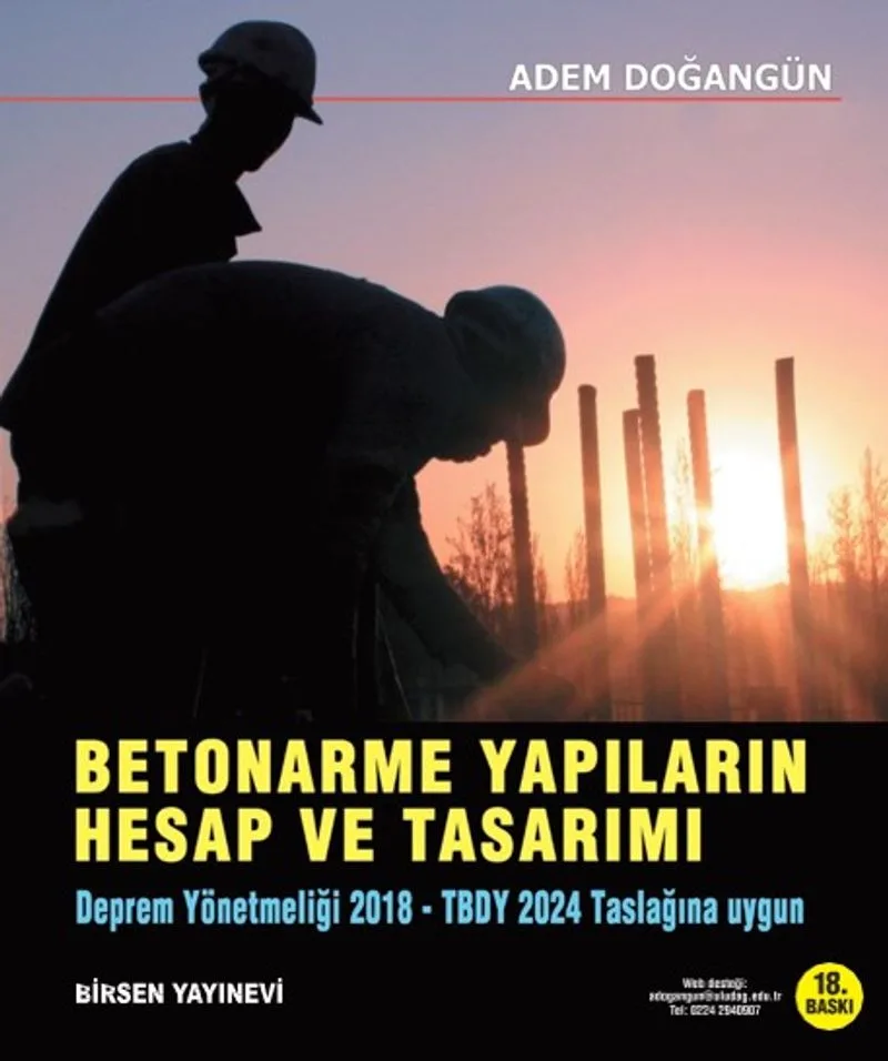 Betonarme Yapıların Hesap ve Tasarımı
