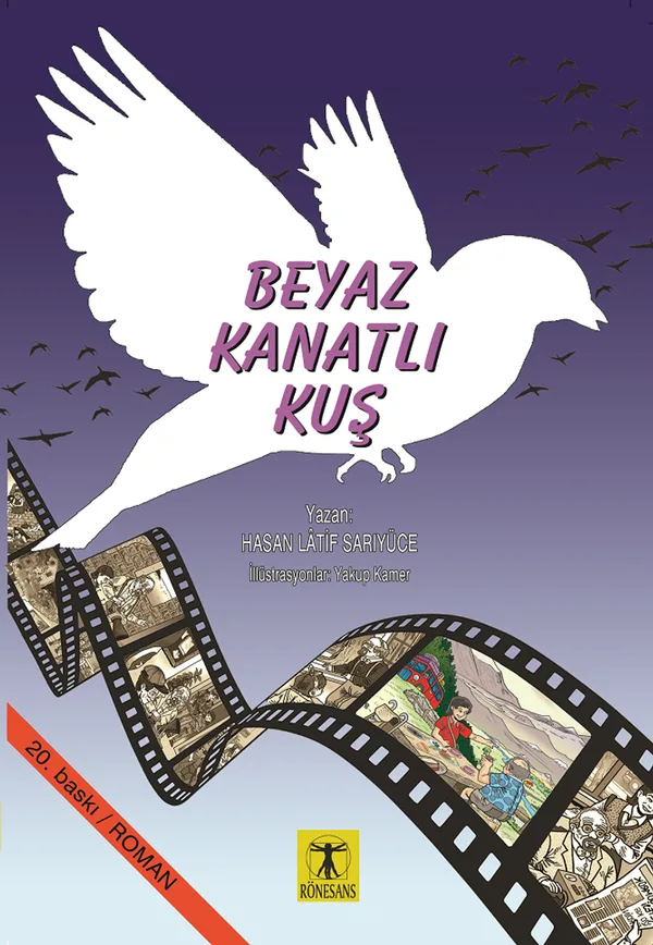 Beyaz kanatlı Kuş