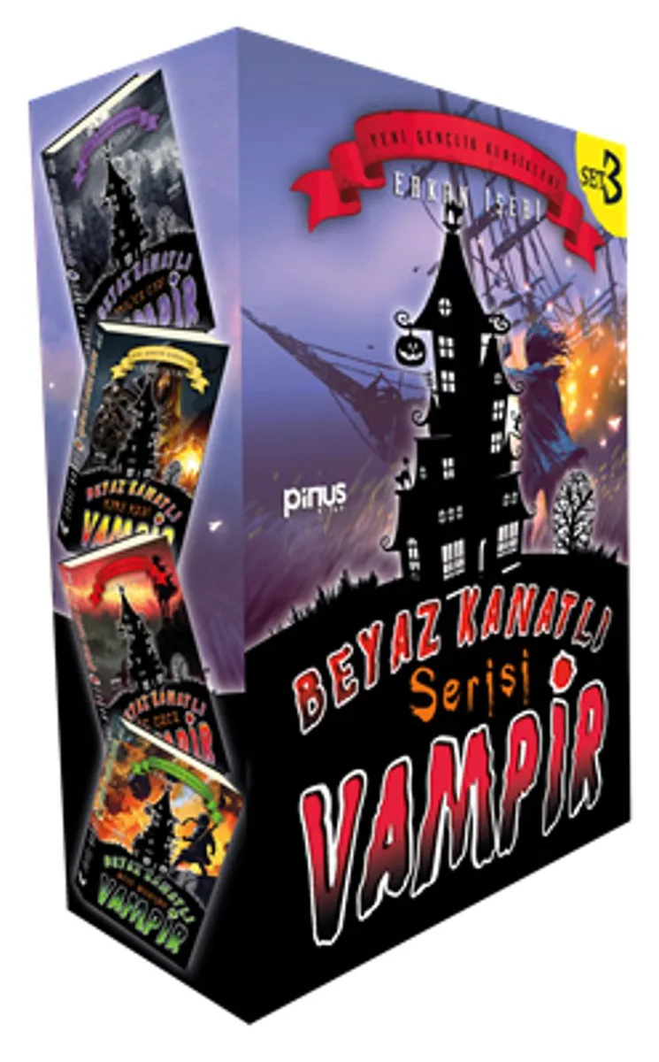 Beyaz Kanatlı Vampir Set 3