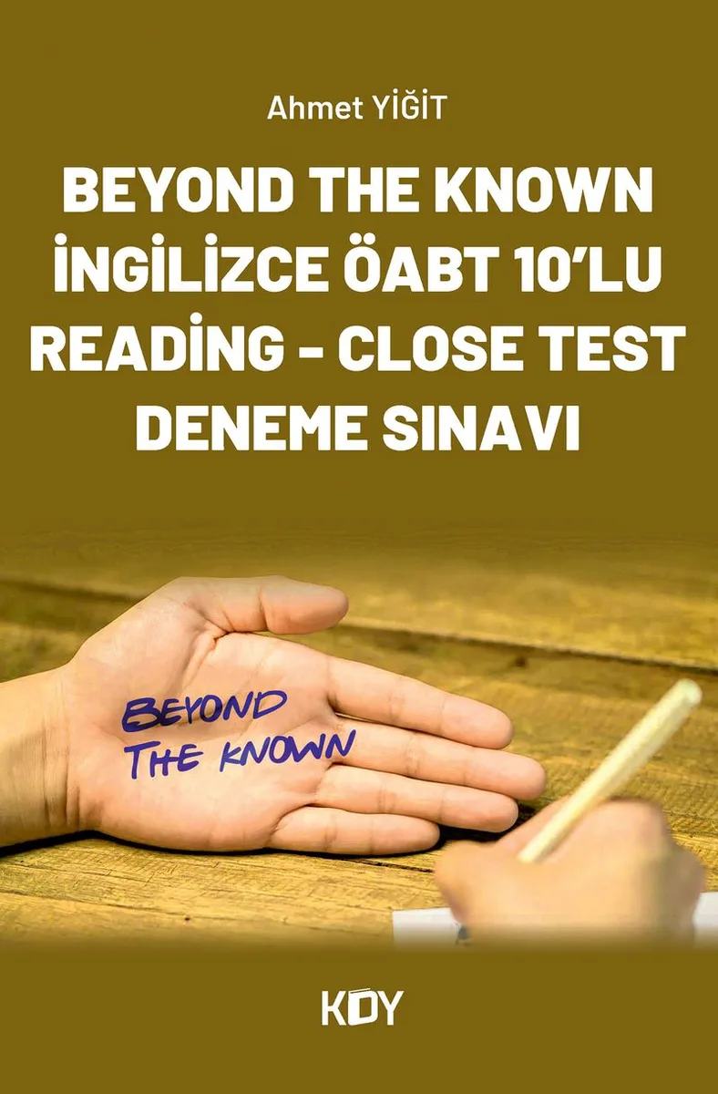 Beyond the Known İngilizce Öabt 10'lu Reading-close Test