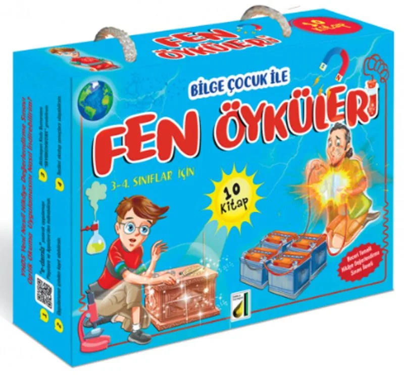 Bilge Çocuk ile Fen Öyküleri (10 Kitap)
