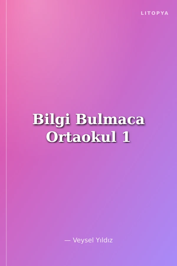 Bilgi Bulmaca Ortaokul 1