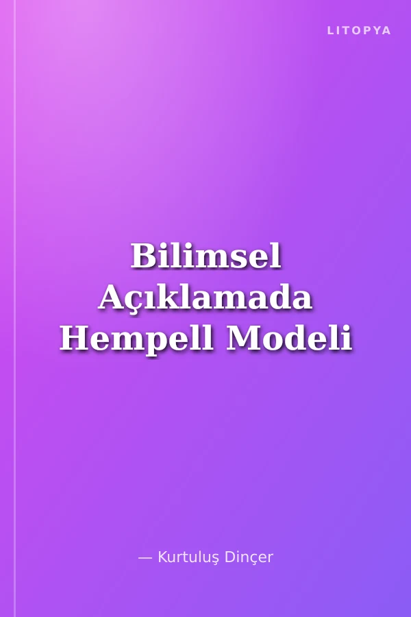 Bilimsel Açıklamada Hempell Modeli