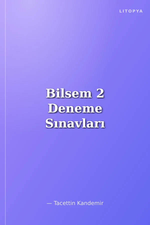 Bilsem 2 Deneme Sınavları