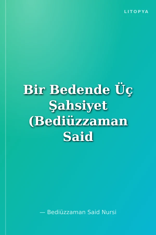 Bir Bedende Üç Şahsiyet (Bediüzzaman Said Nursi)