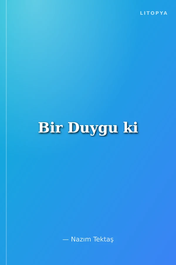 Bir Duygu ki