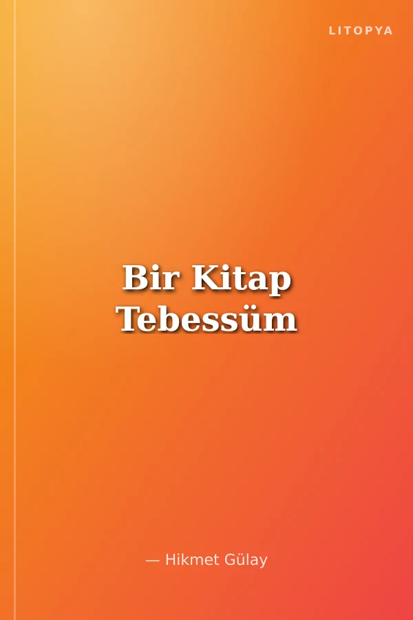 Bir Kitap Tebessüm