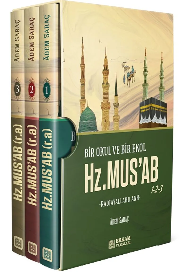 Bir Okul Bir Ekol Hz.Musab (3 Kitap)