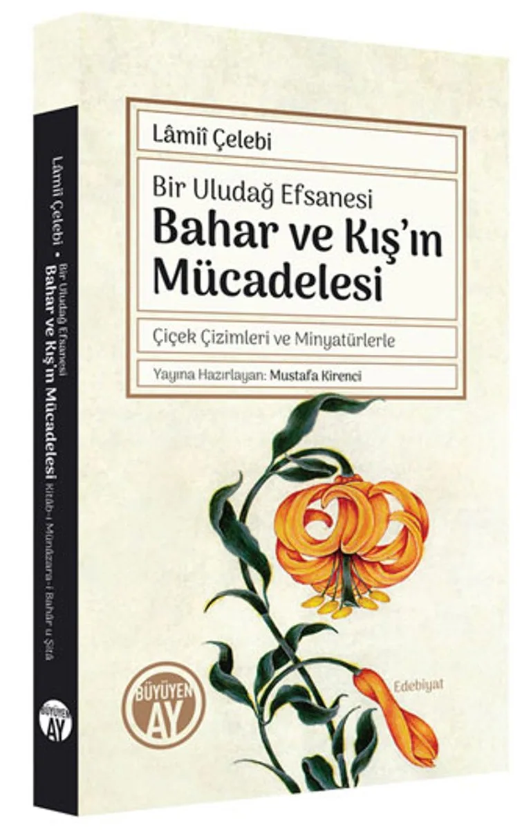 Bir Uludağ Efsanesi Bahar ve Kış'ın Mücadelesi Çiçek Çizimleri ve Minyatürlerle