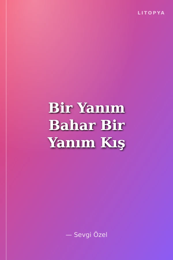 Bir Yanım Bahar Bir Yanım Kış