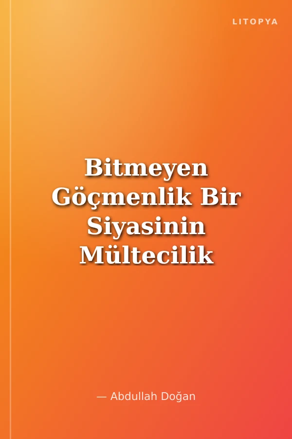 Bitmeyen Göçmenlik Bir Siyasinin Mültecilik Yılları