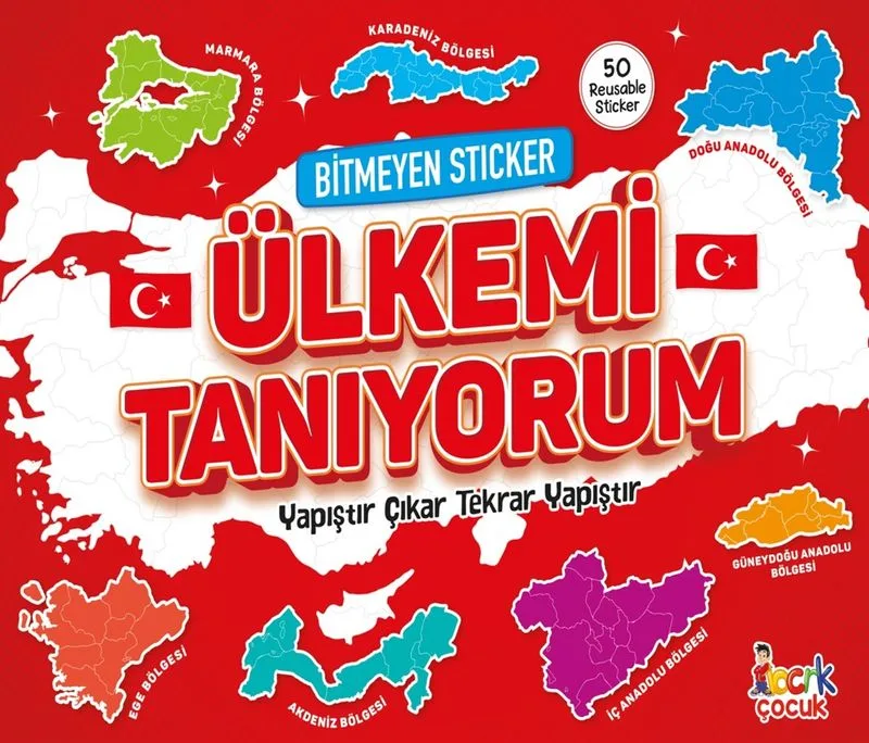 Bitmeyen Sticker / Ülkemi Tanıyorum