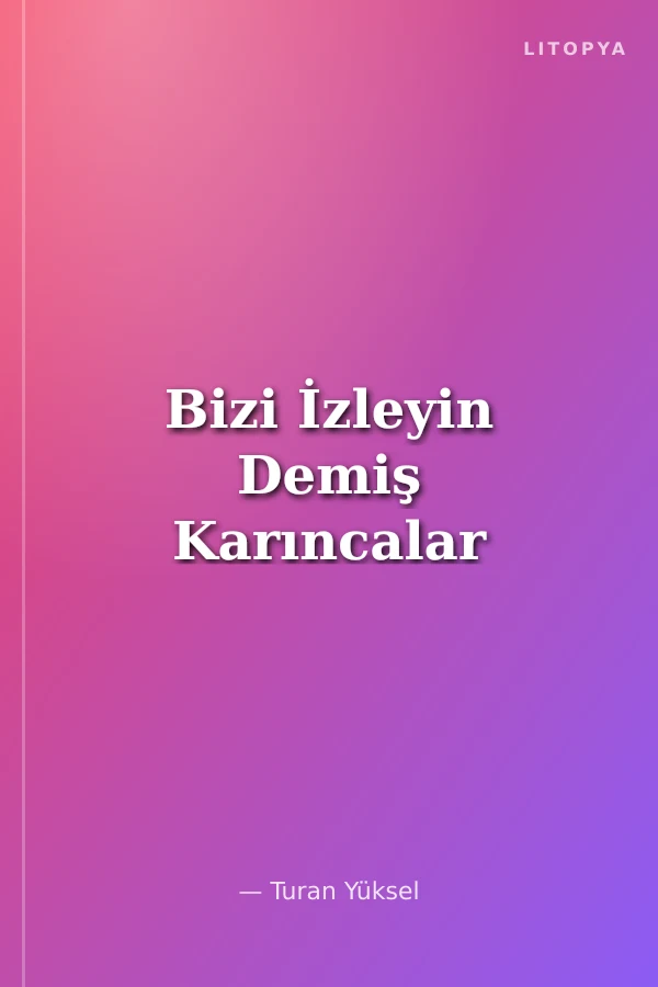 Bizi İzleyin Demiş Karıncalar