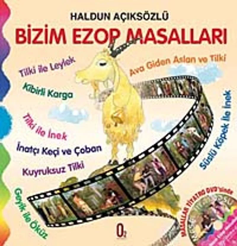 Bizim Ezop Masalları 8 Farklı Tiyatro Oyunu Yüklenmiş DVD Hediyeli