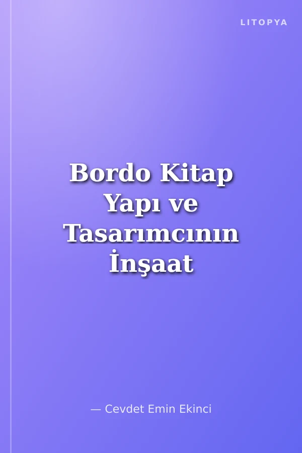 Bordo Kitap Yapı ve Tasarımcının İnşaat El Kitabı (Karton Kapak)