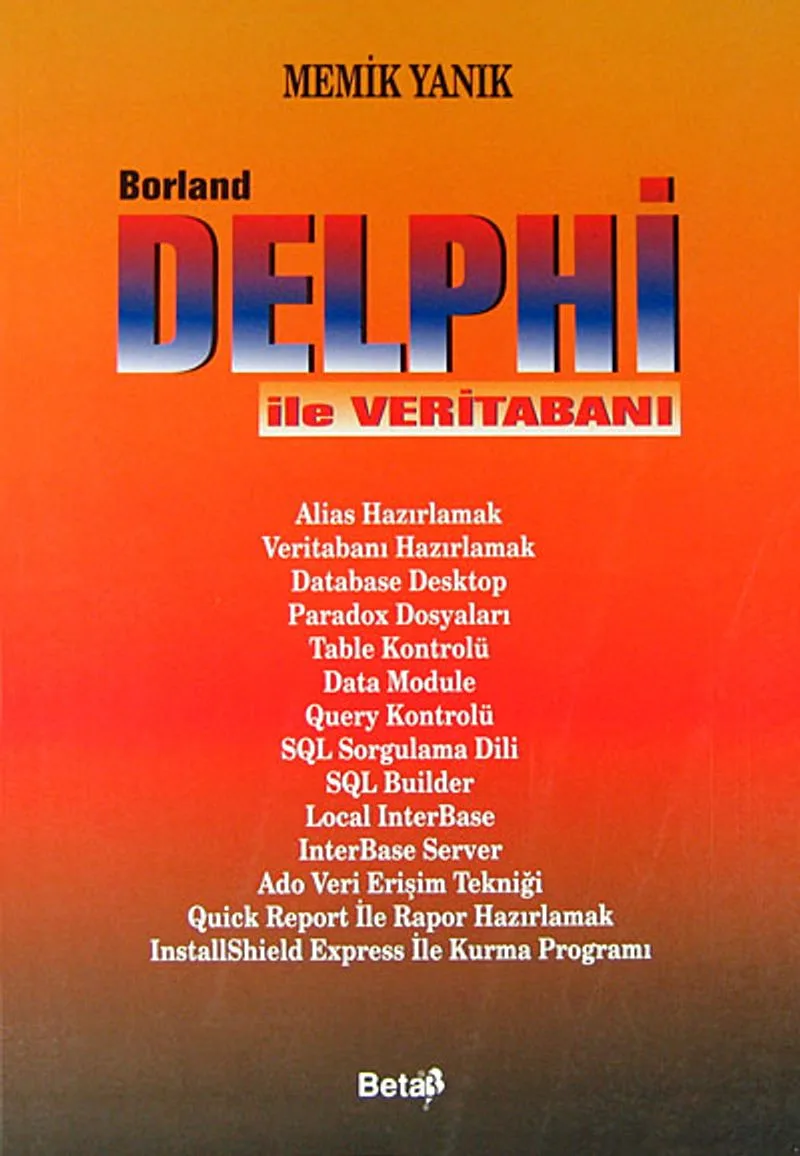 Borland Delphi ile Veritabanı