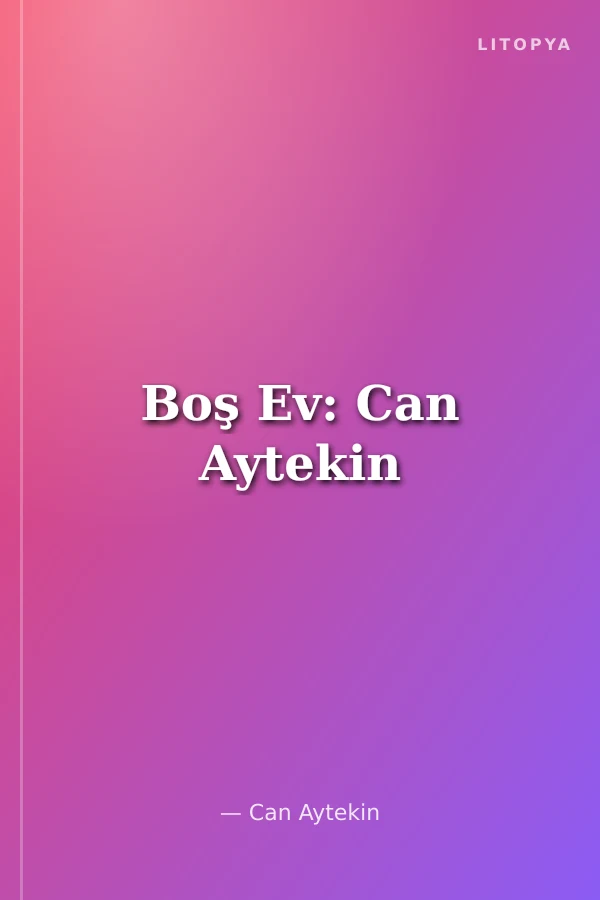 Boş Ev: Can Aytekin