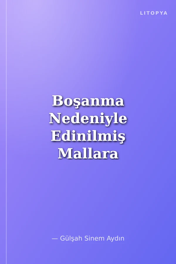 Boşanma Nedeniyle Edinilmiş Mallara Katılma Rejiminin Sona Erdiği Durumda Değer Artış Payının İstenmesine İlişkin Esaslar