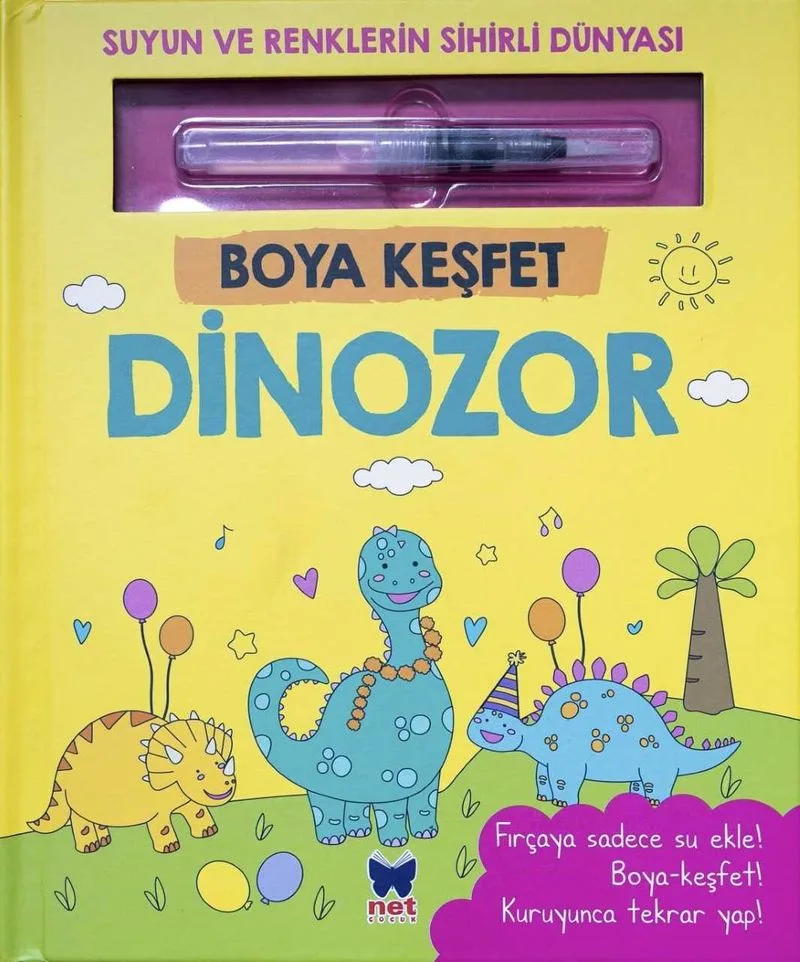 Boya Keşfet-Dinozor