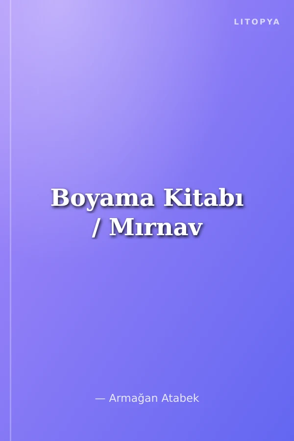 Boyama Kitabı / Mırnav