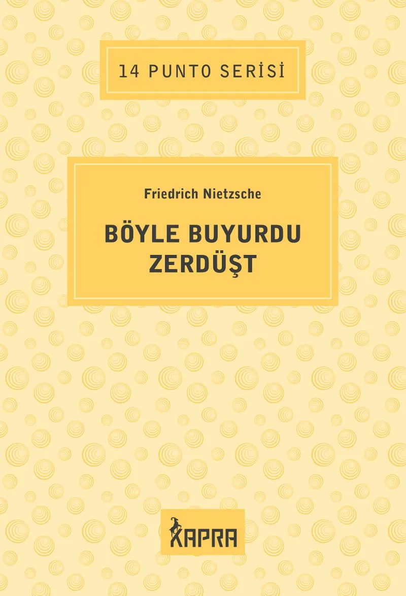 Böyle Buyurdu Zerdüşt / 14 Punto Serisi