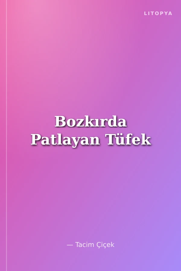 Bozkırda Patlayan Tüfek