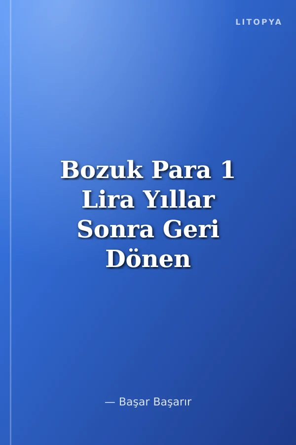 Bozuk Para 1 Lira Yıllar Sonra Geri Dönen Sevgili