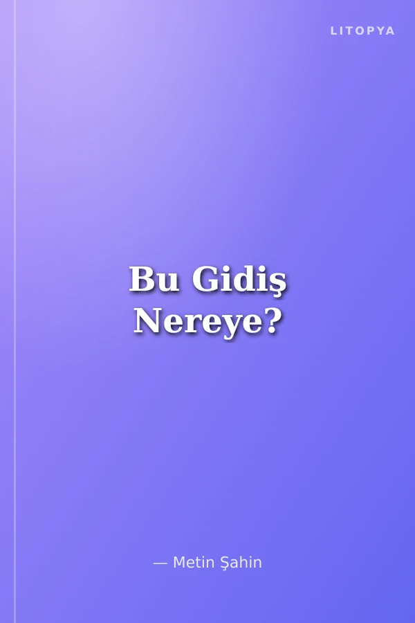Bu Gidiş Nereye?