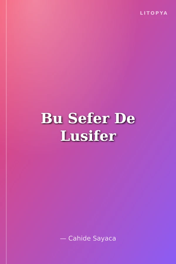 Bu Sefer De Lusifer