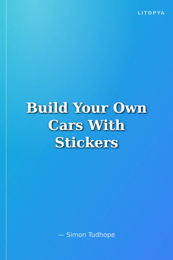 Build Your Own Cars With Stickers