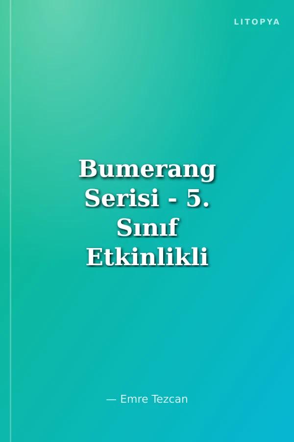 Bumerang Serisi - 5. Sınıf Etkinlikli Sosyal Bilgiler Soru Bankası