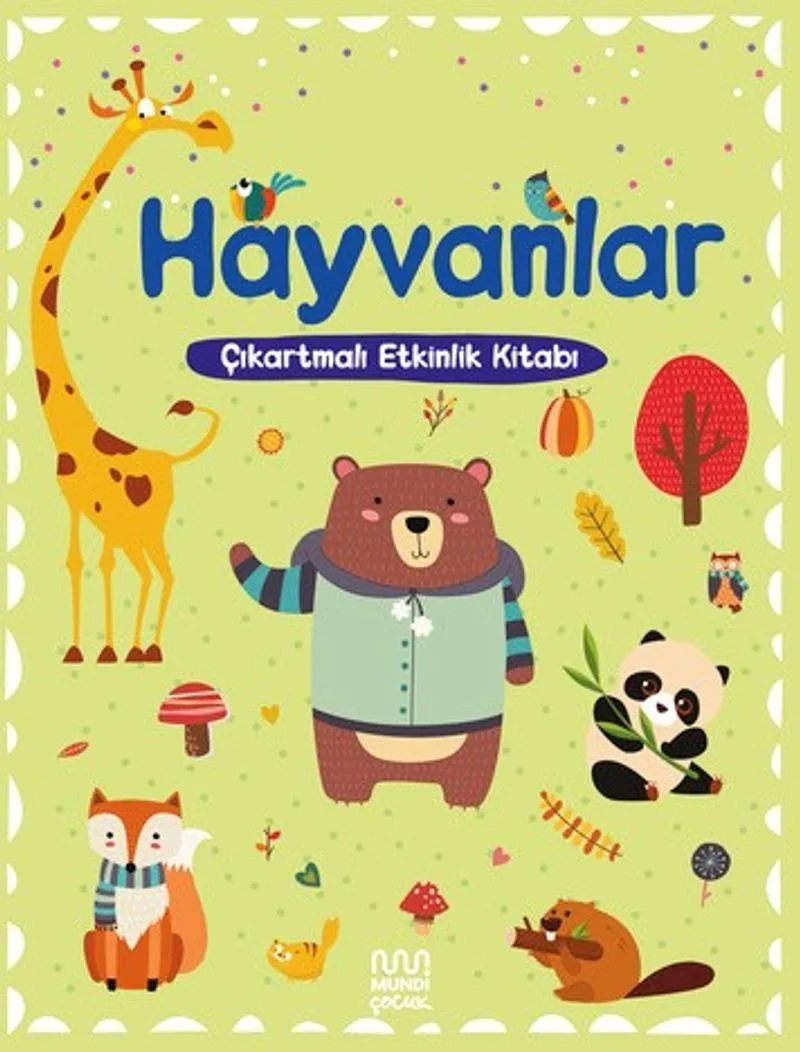 Buttercup / Hayvanlar Çıkartmalı Etkinlik Kitabı